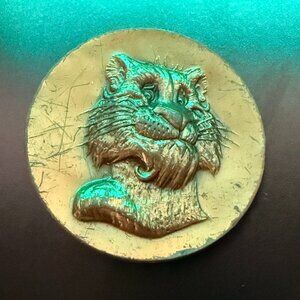 Belt Buckle - Exxon Tiger